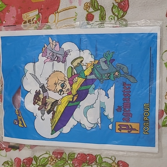 Vintage The Pagemaster Party Bags - Picture 2 of 3